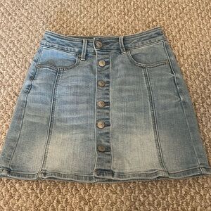 American eagle super stretch denim skirt